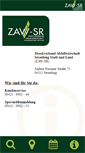 Mobile Screenshot of abfallkarte.zaw-sr.de